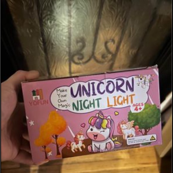 💥Unicorn Crafts for Kids,Make Your Unicorn Night Light - Picture 1 of 6